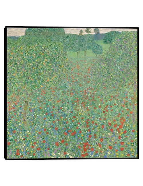 Cuadro decorativo Prado de amapolas en flor (1907) técnica mixta Cuadros Jr Colores