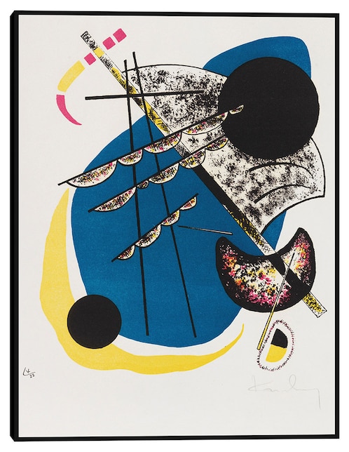 Cuadro decorativo Pequeños mundos II (1922) técnica mixta Cuadros Jr Colores