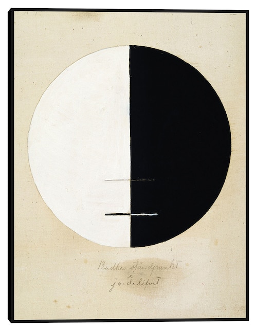 Cuadro decorativo El punto de vista de Buda en la vida terrenal No. 3 (1920) técnica mixta Cuadros Jr Religión Y Espiritualidad