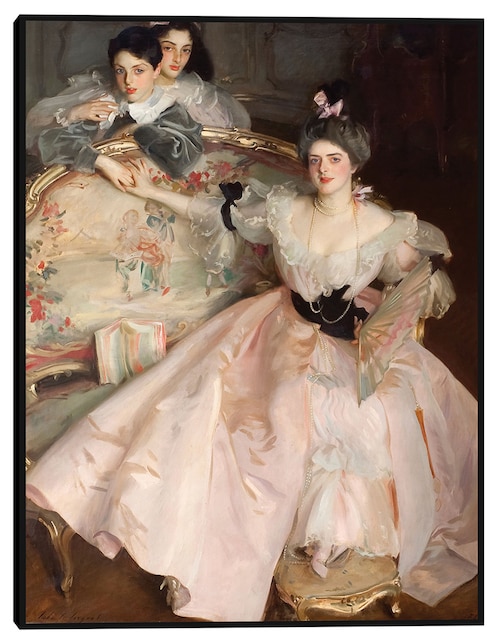 Cuadro decorativo La señora Carl Meyer y sus hijos (1896) técnica mixta Cuadros Jr Colores