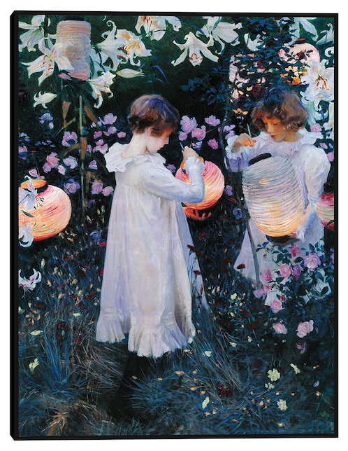 Cuadro decorativo Clavel, lirio, lirio, rosa (1885) técnica mixta Cuadros Jr Colores
