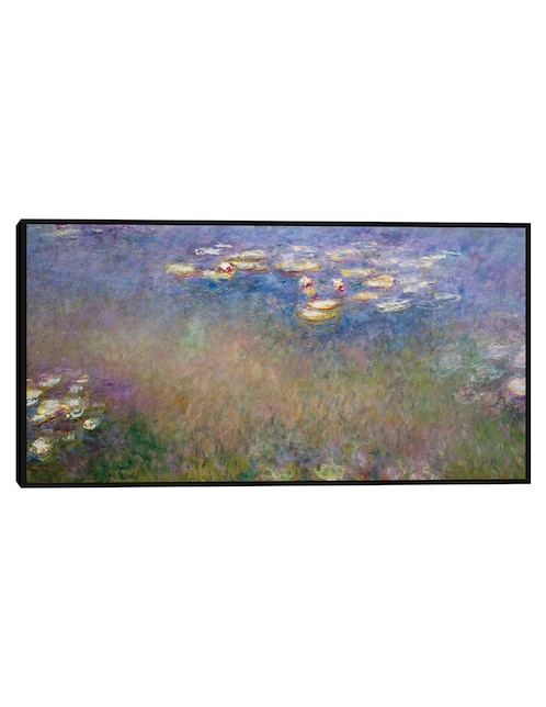 Cuadro decorativo Lirios de agua (c.1915-26) técnica mixta Cuadros Jr Lagos