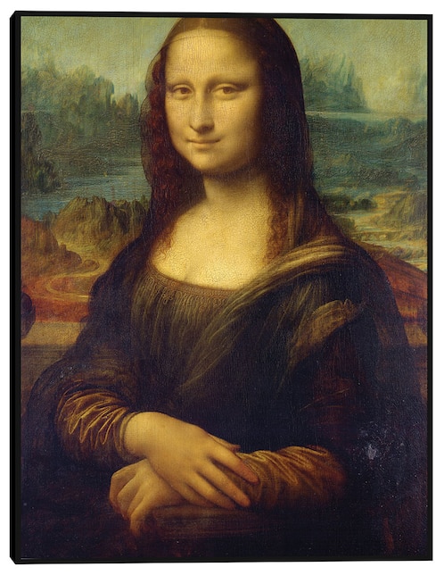 Cuadro decorativo Mona Lisa (1503-1506) técnica mixta Cuadros Jr Gente