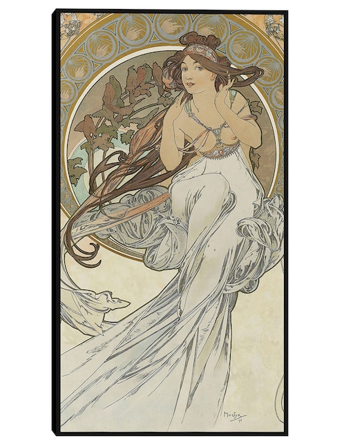 Cuadro decorativo Las artes 1 (1898) técnica mixta Obras 1