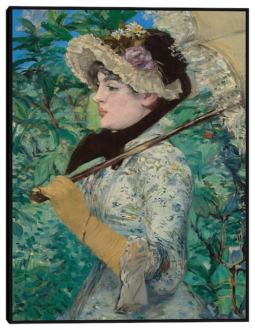 Cuadro decorativo Juana (primavera) (1881) técnica mixta Gente 1