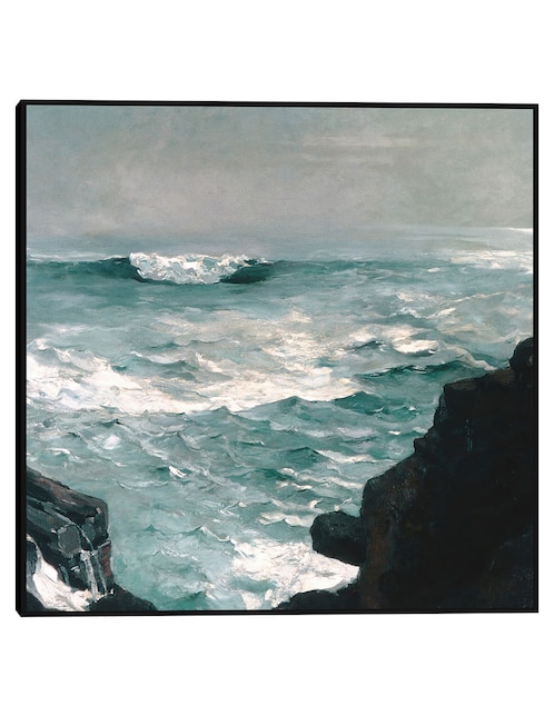 Cuadro decorativo Roca del cañón (1895) técnica mixta Cuadros Jr Playas