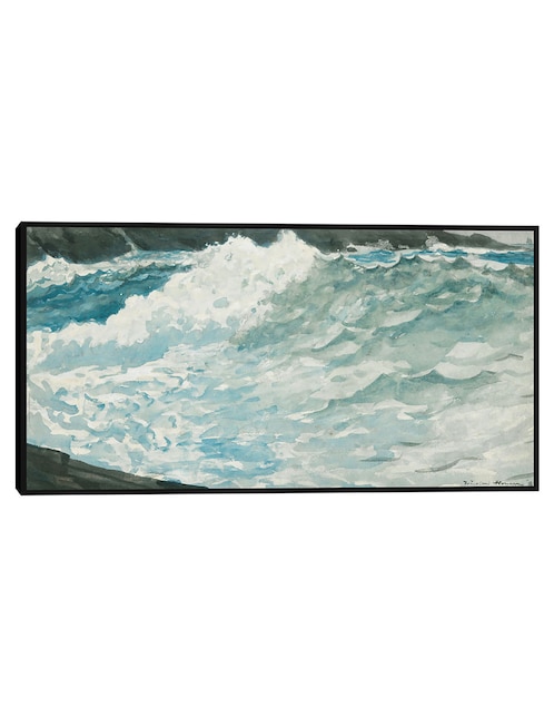 Cuadro decorativo Surf, cuello de Prout (1883) técnica mixta Playas 1