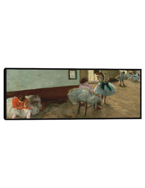 Cuadro decorativo La lección de danza, c. 1879 técnica mixta Danza 1