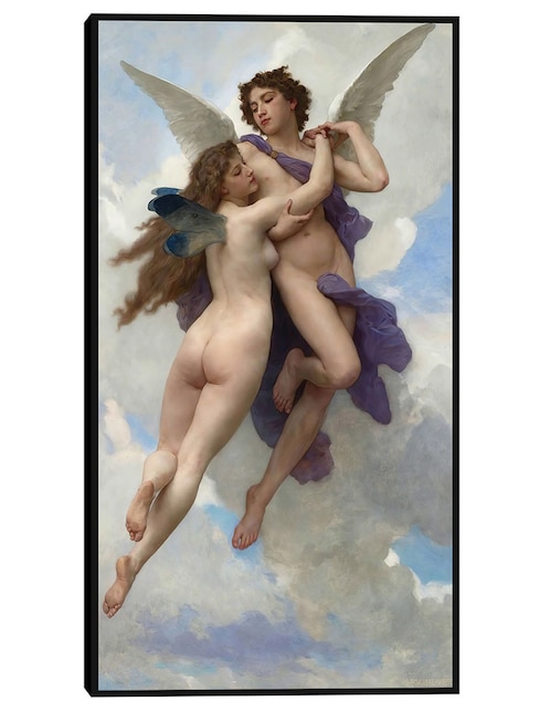 Cuadro decorativo Amor y psique (1899) técnica mixta Cuadros Jr Ángeles