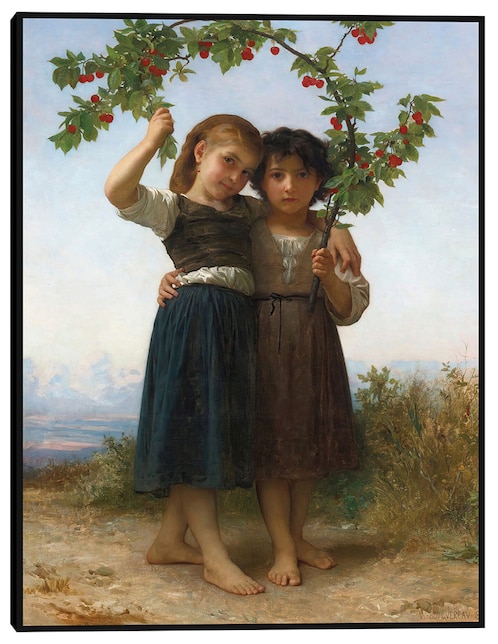Cuadro decorativo La rama de cerezo (1881) técnica mixta Familia 1