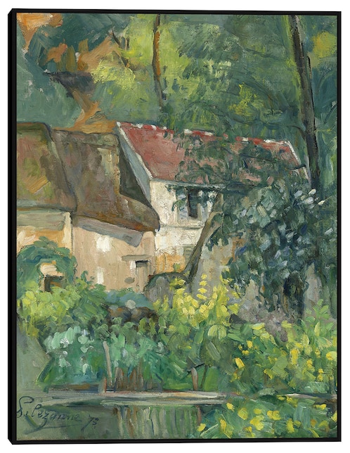 Cuadro decorativo Casa del Padre Lacroix (1873) técnica mixta Lagos 1
