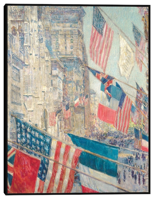 Cuadro decorativo Día de los Aliados, mayo de 1917, 1917 técnica mixta Cuadros Jr Patriotismo