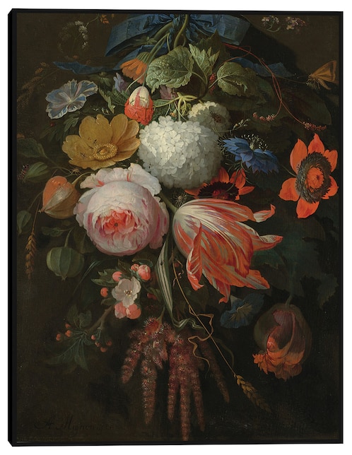 Cuadro decorativo Un ramo de flores colgante técnica mixta Ramos 1