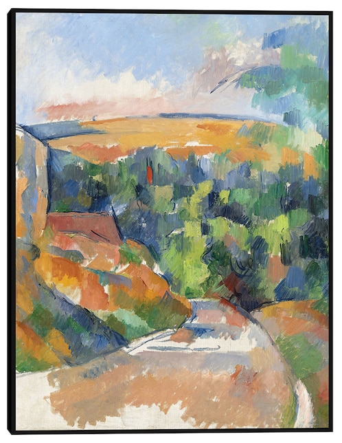 Cuadro decorativo La curva del camino (1900-1906) técnica mixta Cuadros Jr Caminos