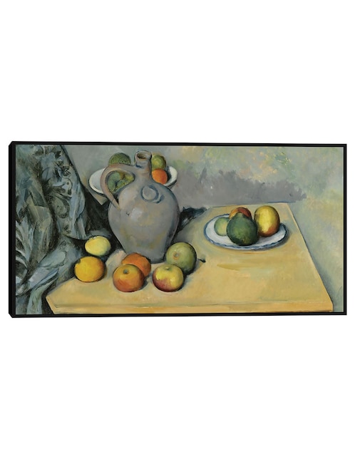 Cuadro decorativo Mesa Pichet Et Fruits Sur Une técnica mixta Cómida 1