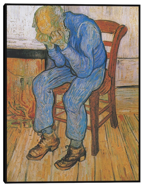 Cuadro decorativo A las puertas de la eternidad (1890) técnica mixta Cuadros Jr Retratos