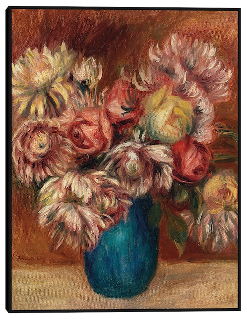 Cuadro decorativo Flores en un jarrón verde (Fleurs dans un vase vert) (c 1912) técnica mixta Floreros 1