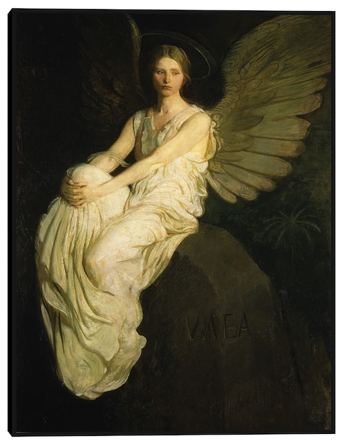 Cuadro decorativo Monumento a Stevenson (1903) técnica mixta Ángeles 1