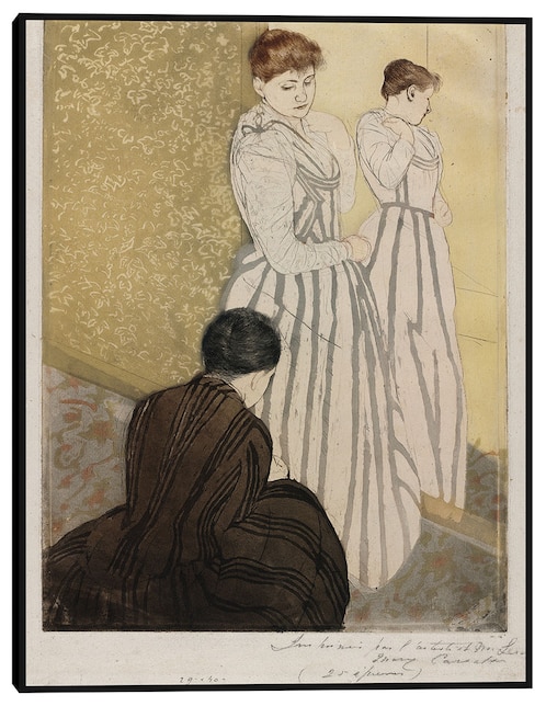 Cuadro decorativo La guarnición (1890-1891) técnica mixta Cuadros Jr Retratos