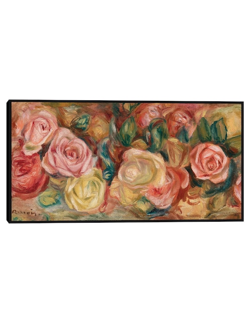 Cuadro decorativo Rosas (Rosas) (c 1912) técnica mixta Arreglo Floral 1