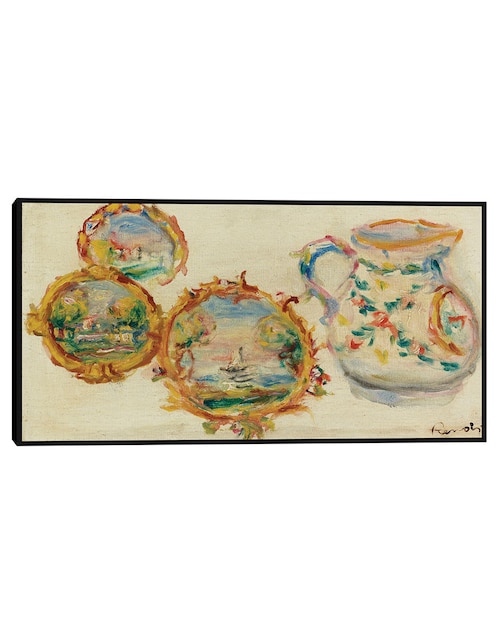 Cuadro decorativo Faïences Décorées (hacia 1916) técnica mixta Cuadros Jr Objetos