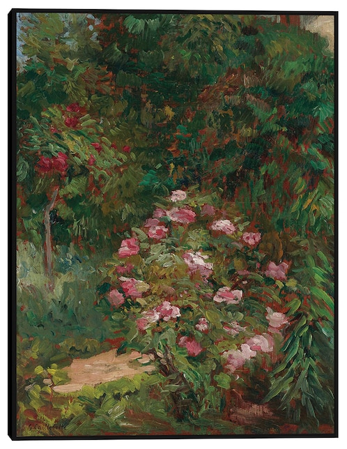Cuadro decorativo Jardín de flores (1884) técnica mixta Inspiración 1