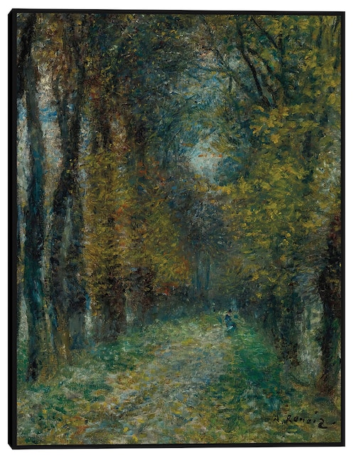 Cuadro decorativo El callejón cubierto (1872) técnica mixta Bosques 1
