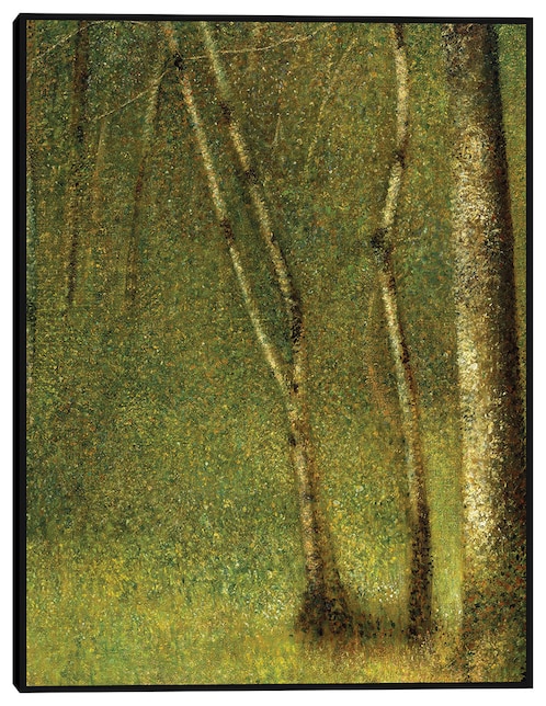 Cuadro decorativo El bosque de Pontaubert (1881) técnica mixta Bosques 1