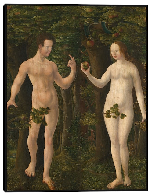 Cuadro decorativo La caída del hombre [panel central], c. 1535 técnica mixta Cuadros Jr Figuras Celestiales
