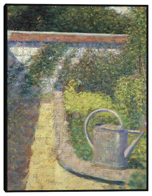 Cuadro decorativo La regadera – Jardín de Le Raincy (C. 1883) técnica mixta Cuadros Jr Caminos