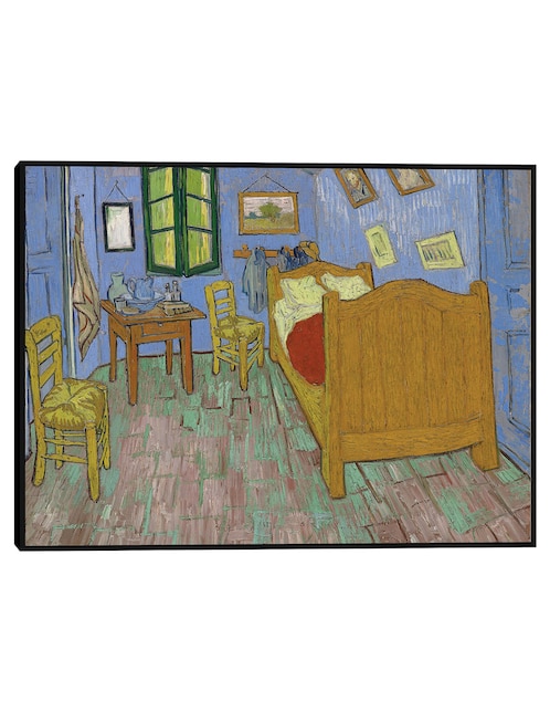 Cuadro decorativo El dormitorio (1889) técnica mixta Formas 1