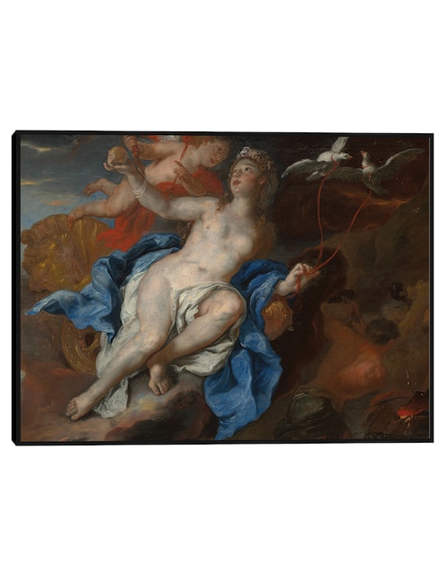 Cuadro decorativo Venus y Cupido en la fragua de Vulcano (1690-95) técnica mixta Gente 1