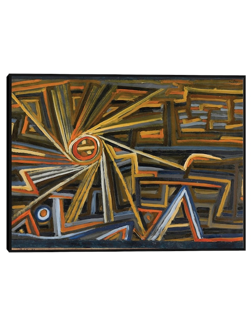 Cuadro decorativo Strahlung y rotación (1924) técnica mixta Cuadros Jr Colores