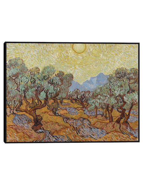 Cuadro decorativo Olivos (1889) técnica mixta Cuadros Jr Campos