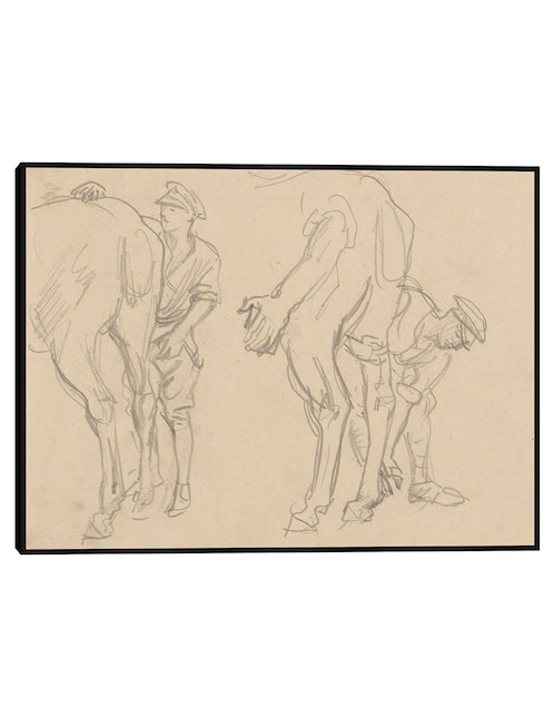 Cuadro decorativo técnica mixta Bocetos 1