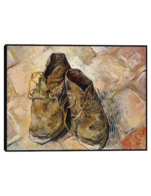 Cuadro decorativo Zapatos (1888) técnica mixta Objetos 1