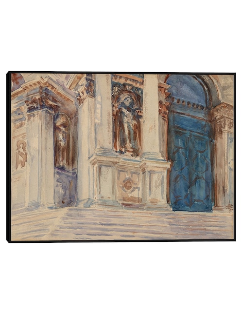 Cuadro decorativo Santa María della Salute, Venecia (1904) técnica mixta Arquitectura 1