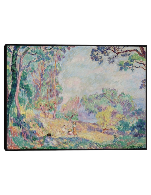 Cuadro decorativo Jeunes Femmes et Fillettes Dans Un Paysage (1906) técnica mixta Cuadros Jr Bosques