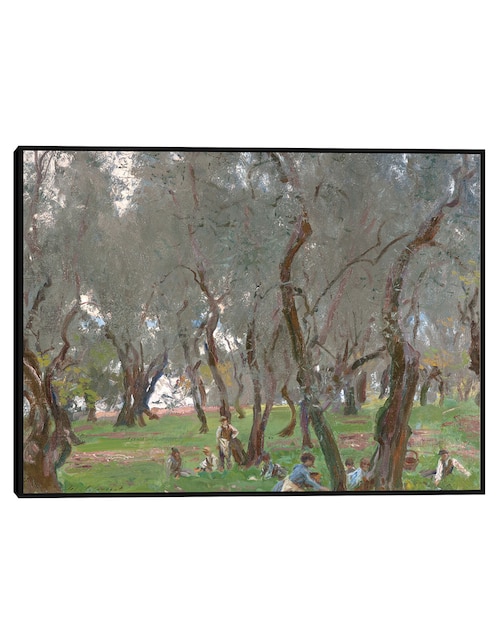Cuadro decorativo El olivar (1910) técnica mixta Cuadros Jr Bosques