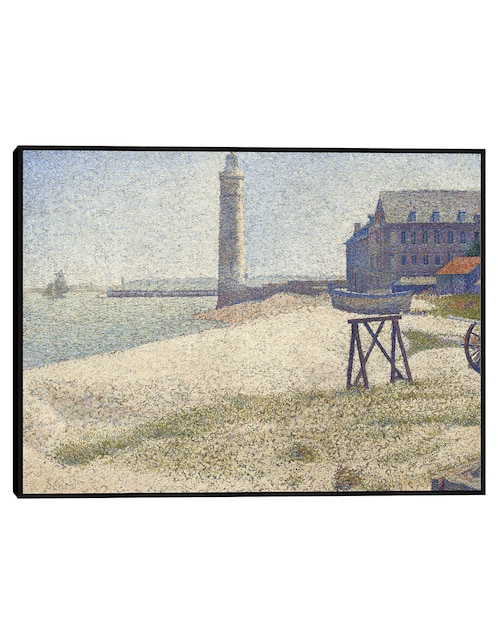 Cuadro decorativo El faro de Honfleur (1886) técnica mixta Faros 1