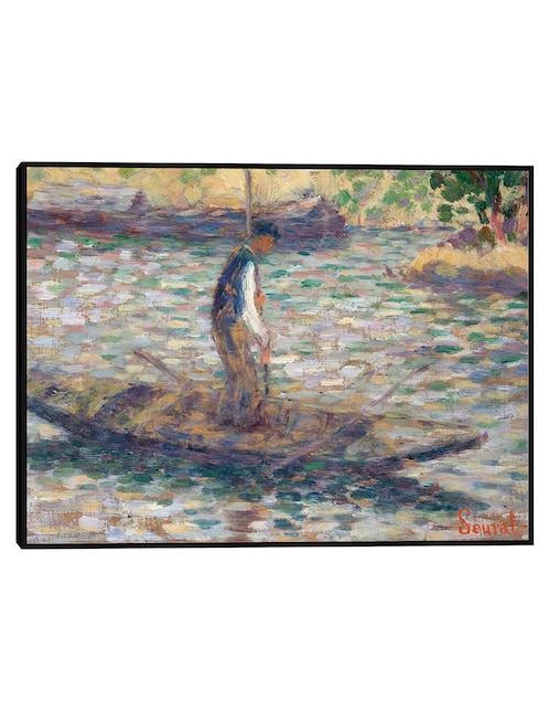 Cuadro decorativo Un pescador (hacia 1884) técnica mixta Retratos 1