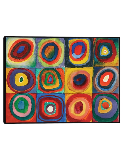 Cuadro decorativo técnica mixta Cuadros Jr Colores