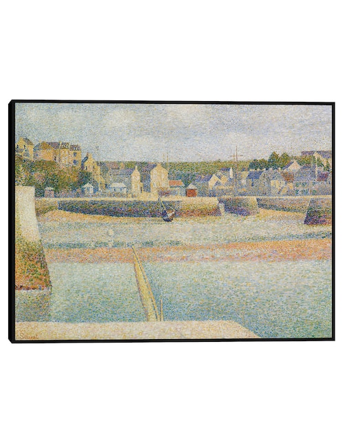 Cuadro decorativo Port-En-Bessin, El puerto exterior (marea baja) (1888) técnica mixta Cuadros Jr Paisajes