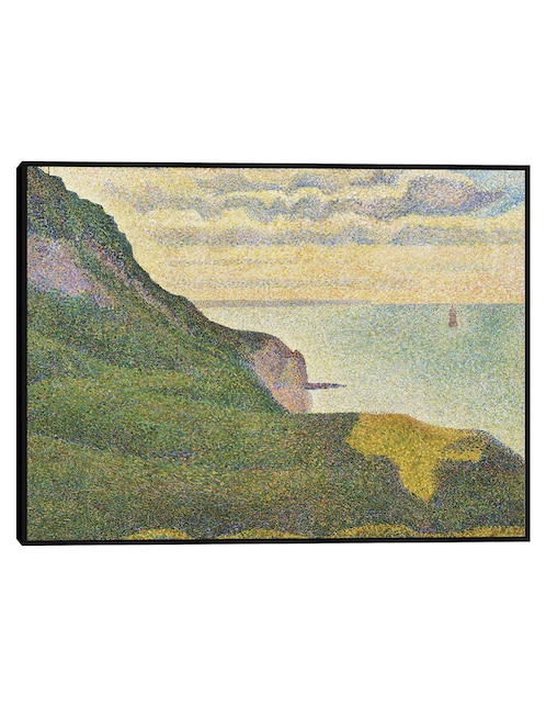 Cuadro decorativo Paisaje marino en Port-En-Bessin, Normandía (1888) técnica mixta Verano 1