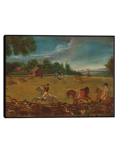 Cuadro decorativo El fin de la caza, c. 1800 técnica mixta Bosques 1