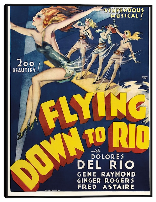 Cuadro decorativo Volando hacia Río [restaurado] técnica mixta Publicidad 1
