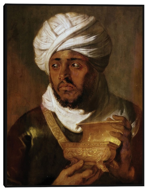 Cuadro decorativo El rey moro (hacia 1618) técnica mixta Retratos 1