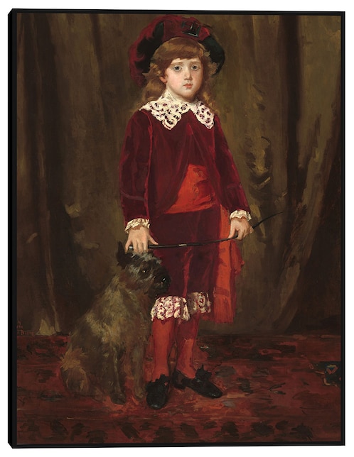 Cuadro decorativo Eddy Cassatt técnica mixta Retratos 1