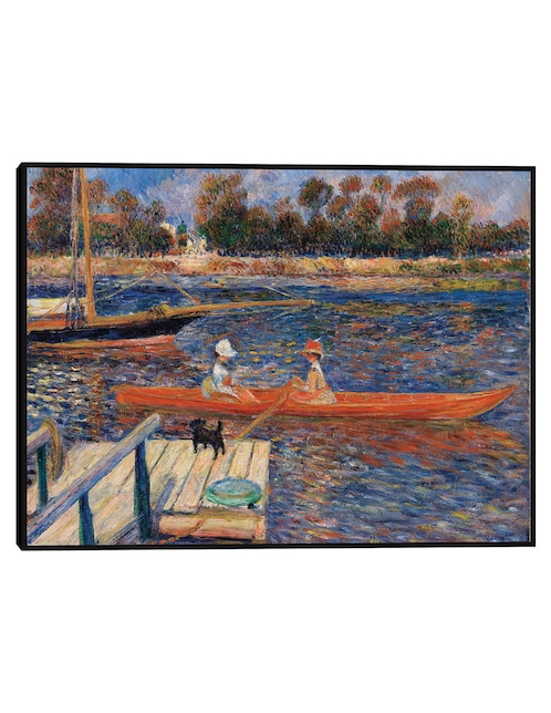 Cuadro decorativo El Sena en Argenteuil (La Seine à Argenteuil) (1888) técnica mixta Cuadros Jr Ríos