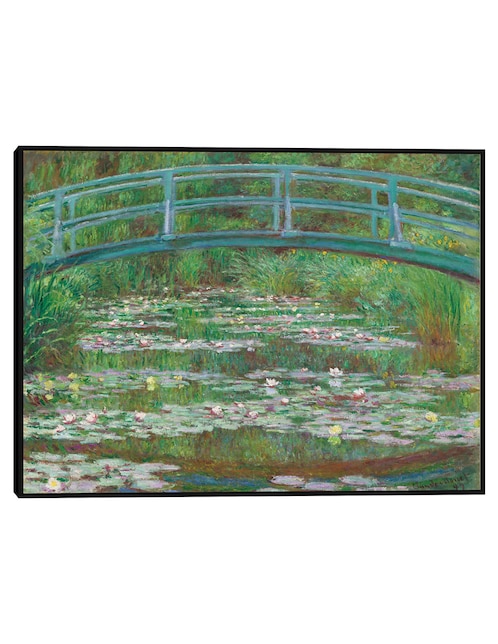 Cuadro decorativo La Pasarela Japonesa, 1899 técnica mixta Cuadros Jr Gente
